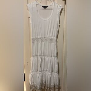 Veronica Beard Amaia embroidered midi dress